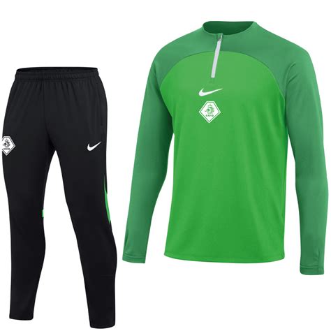 Nike KNVB Drill Trainingspak Groen Zwart 